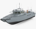 CB90-class fast assault craft 3D 모델 