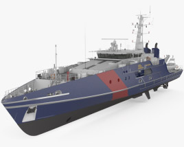 Cape-class patrol boat 3D model
