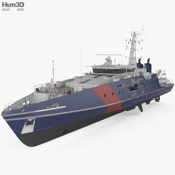 Cape-class patrol boat 3D model