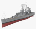 Cleveland-class cruiser Modelo 3d