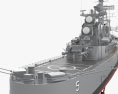 Cleveland-class cruiser 3D 모델 