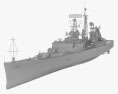 クリーブランド級軽巡洋艦 3Dモデル