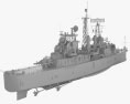 克里夫蘭級輕巡洋艦 3D模型