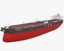 3D model of Crude Oil Tanker Decathlon