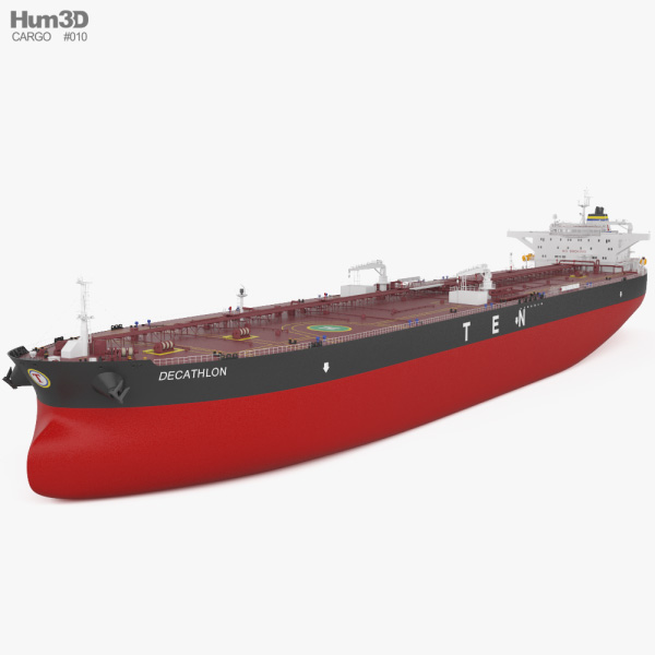 Crude Oil Tanker Decathlon 3D model