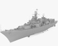 Delhi-class destroyer 3d model
