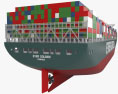 Nave portacontainer Evergreen G-classe Modello 3D