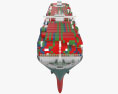 Evergreen G-class container ship 3d model