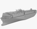 コンテナ船 Evergreen G-class 3Dモデル