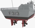 Fridtjof-Nansen-Klasse 3D-Modell