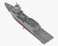 Fridtjof-Nansen-Klasse 3D-Modell