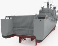 Galicia-class landing platform dock 3d model