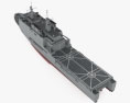 Galicia-class landing platform dock 3d model
