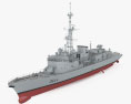 Georges-Leygues-Klasse Fregatte 3D-Modell
