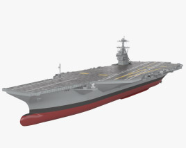 Gerald R. Ford-class Portaerei Modello 3D