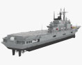Giuseppe Garibaldi aircraft carrier 3d model