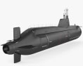 HMS Astute 潛艇 3D模型