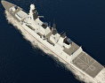 HMS Daring D32 Modello 3D