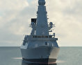 HMS Daring D32 3Dモデル