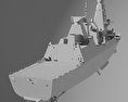 HMS Daring D32 3Dモデル