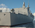 Halifax class frigate 3d model