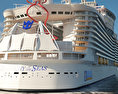 Harmony of the Seas cruise ship 3d model