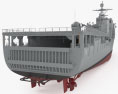 Harpers Ferry-class dock landing ship Modelo 3D