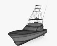 Hatteras GT65 Carolina Sportfishing Yacht 3d model