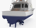 Hatteras GT65 Carolina Sportfishing ヨット 3Dモデル