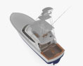 Hatteras GT65 Carolina Sportfishing ヨット 3Dモデル