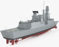 Classe Orizzonte Fregata Modello 3D