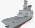 Horizon-class frigate 3d model