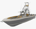 Hydra Sport 53 Yacht 3D-Modell