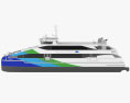 Hydrus catamaran 3d model