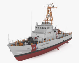 3D model of Island-class patrol boat