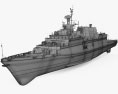 Kamorta-class Corbeta Modelo 3D