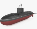킬로급 잠수함 3D 모델 