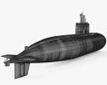 Подводная лодка проекта 877 «Палтус» 3D модель