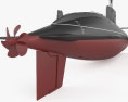킬로급 잠수함 3D 모델 