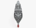 加尔各答级驱逐舰 3D模型