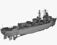 科特林级驱逐舰 3D模型