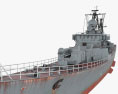 コトリン型駆逐艦 3Dモデル