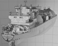 LNG Carrier Arctic Princess Modello 3D