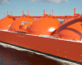 LNG Carrier Arctic Princess 3D модель