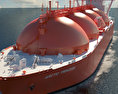 LNG Carrier Arctic Princess 3D 모델 