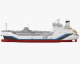 Liquid hydrogen carrier ship Suiso Frontier 3D 모델 