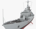 Lupo-class frigate 3d model