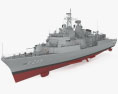 MEKO 200TN Fregatte 3D-Modell