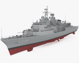 MEKO 200TN frigate 3D model