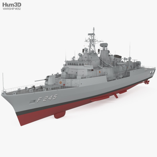 MEKO 200TN frigate 3D model